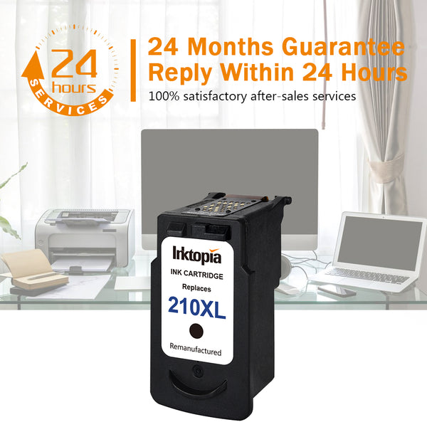 1 Pack Remanufactured Ink Cartridge Replacement for Canon PG 210XL 210 (1 Black) Comptaible with Canon PIXMA IP2700 IP2702 MP240 MP250 MP270 MP280 MP490 MP495 MP499 MX320 MX330 MX340 MX350 MX360 MX420