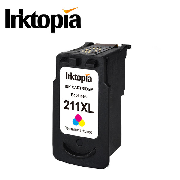 Inktopia Remanufactured Ink Cartridge Replacement for Canon PG 210XL CL 211XL (2 Black,1 Color) Used in Canon PIXMA MP495 IP2702 MP230 MP240 MP250 MP280 MP480 MP490 MP499 MX330 MX340 MX350 MX410 MX420