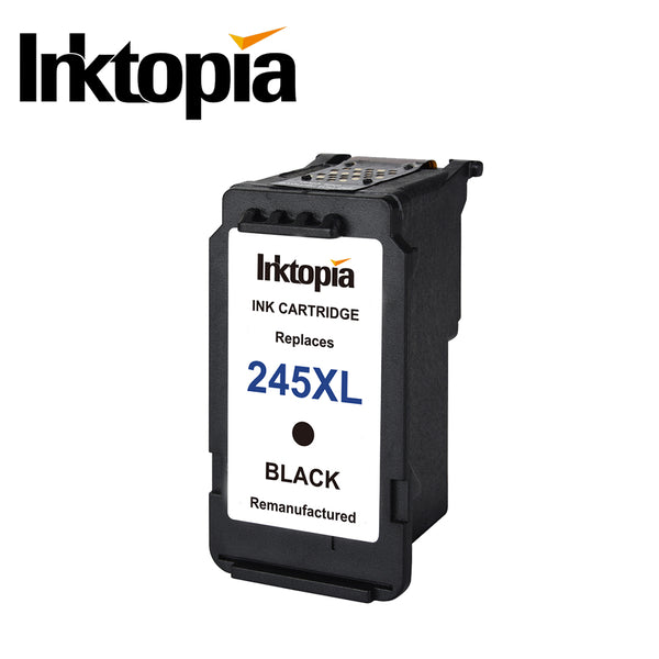 3 Pack Remanufactured Ink Cartridge Replacement for PG 245XL (3 Black) with Ink Level Indicator Used in Canon PIXMA iP2820 MG2420 MG2520 2920 MG2922 MG2924 MX492 MX490 ect Printer