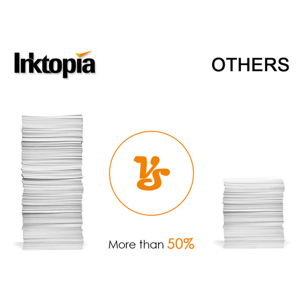 Inktopia Remanufactured for HP 63XL Ink Cartridges 1 Black, High Yield and Ink Level Display Used in HP Officejet 3830 3831 4650 for HP Envy 4512 4516 4520 Deskjet 1112 2130 3630 3633 3634 Printer