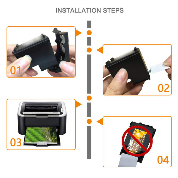 Inktopia Remanufactured for HP 63XL Ink Cartridges 1 Black, High Yield and Ink Level Display Used in HP Officejet 3830 3831 4650 for HP Envy 4512 4516 4520 Deskjet 1112 2130 3630 3633 3634 Printer