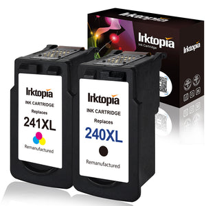 Inktopia Remanufactured for Canon PG-240XL CL-241XL Ink Cartridges Compatible with Canon PIXMA MG3620 MG3520 MG2220 MG3220 MG3522 MX472 MX452 MX522 MX532 MX392 MX432 MX512