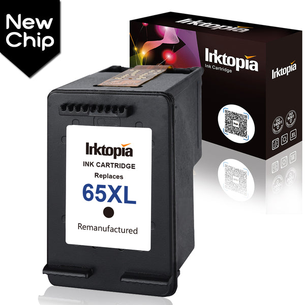 Inktopia Remanufactured for HP 65 XL 65XL Ink Cartridges for HP DeskJet 3720 3722 3723 3752 3755 3758 2655