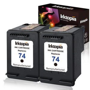 Remanufactured High Yield Ink Cartridge Replacement for HP 74 & 75 CC659FN CB335WN CB337WN  Officejet J6480 Deskjet D4260 D4360 Ink Printer