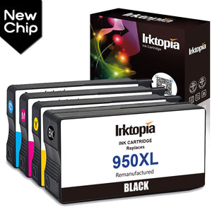 Inktopia 950XL 951XL Compatible Ink Cartridge Replacement for HP 950 XL 951 XL Ink Cartridge Works with HP OfficeJet Pro 8600 8610 8620 8100 8630 8660 8640 8615 8625 276DW 251DW 271DW Printer